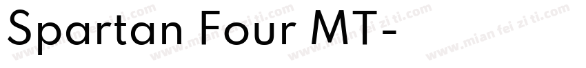 Spartan Four MT字体转换